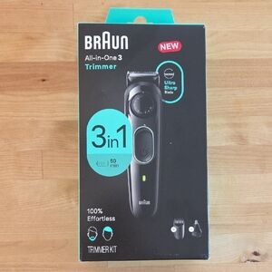 Braun All-in-One 3 Trimmer - Black